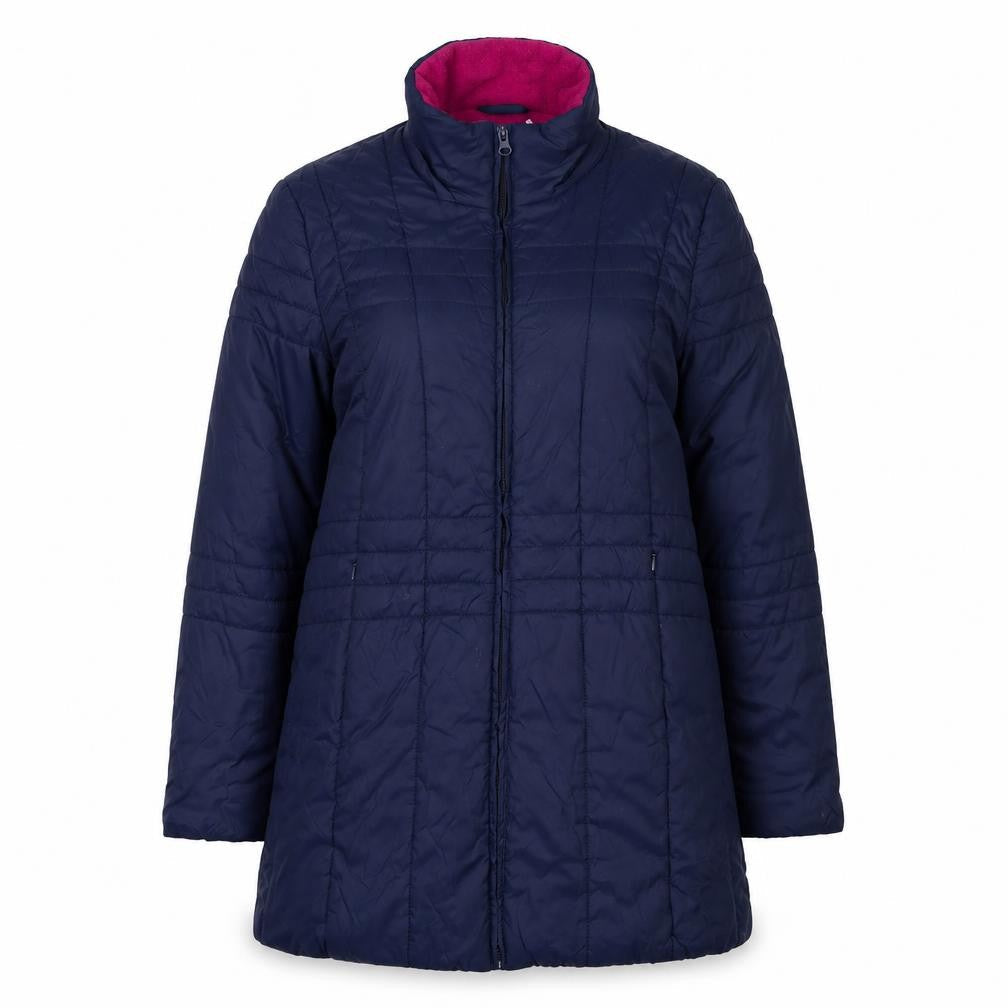 Womens UK Size 10/12 Damart Blue Puffer Jacket