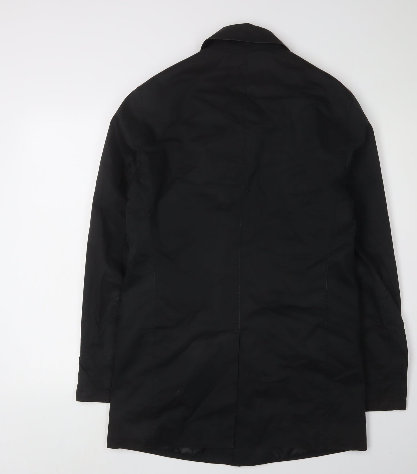 Womens UK Size S NEXT Black Overcoat