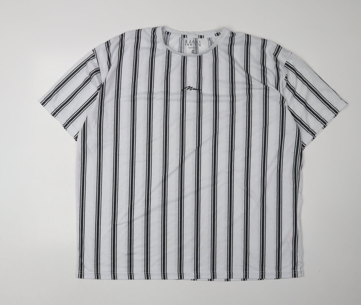Mens UK Size XL boohooMAN White  T-Shirt