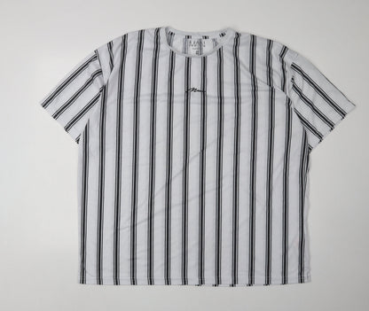 Mens UK Size XL boohooMAN White  T-Shirt