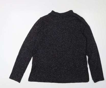 Womens UK Size S H&M Black Pullover Jumper