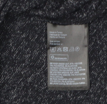 Womens UK Size S H&M Black Pullover Jumper