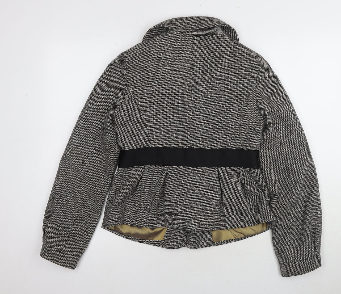 Womens UK Size 12 Topshop Grey Basic Jacket