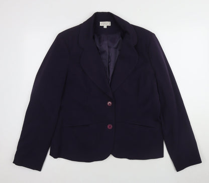 Nightingales Women's Black Blazer Size 16 Business Casual