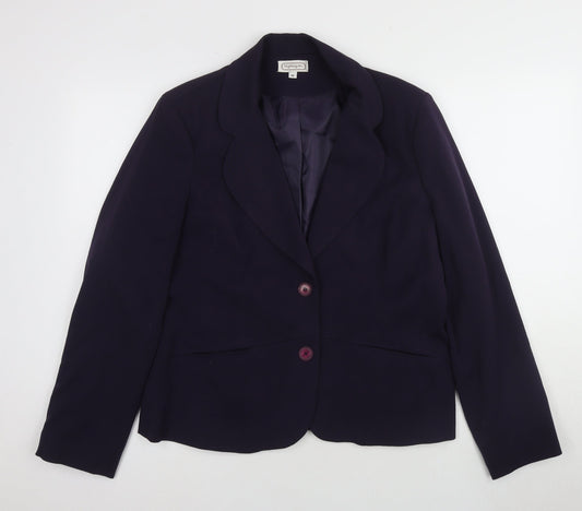Nightingales Women's Black Blazer Size 16 Business Casual
