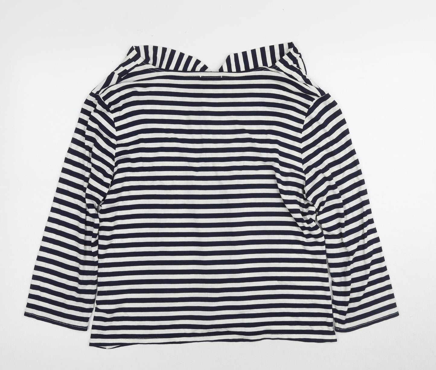 Womens UK Size 16 Roman Blue Basic T-Shirt