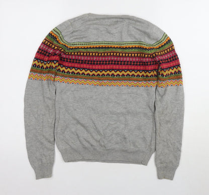 Womens UK Size 6 NEXT Grey Pullover Jumper