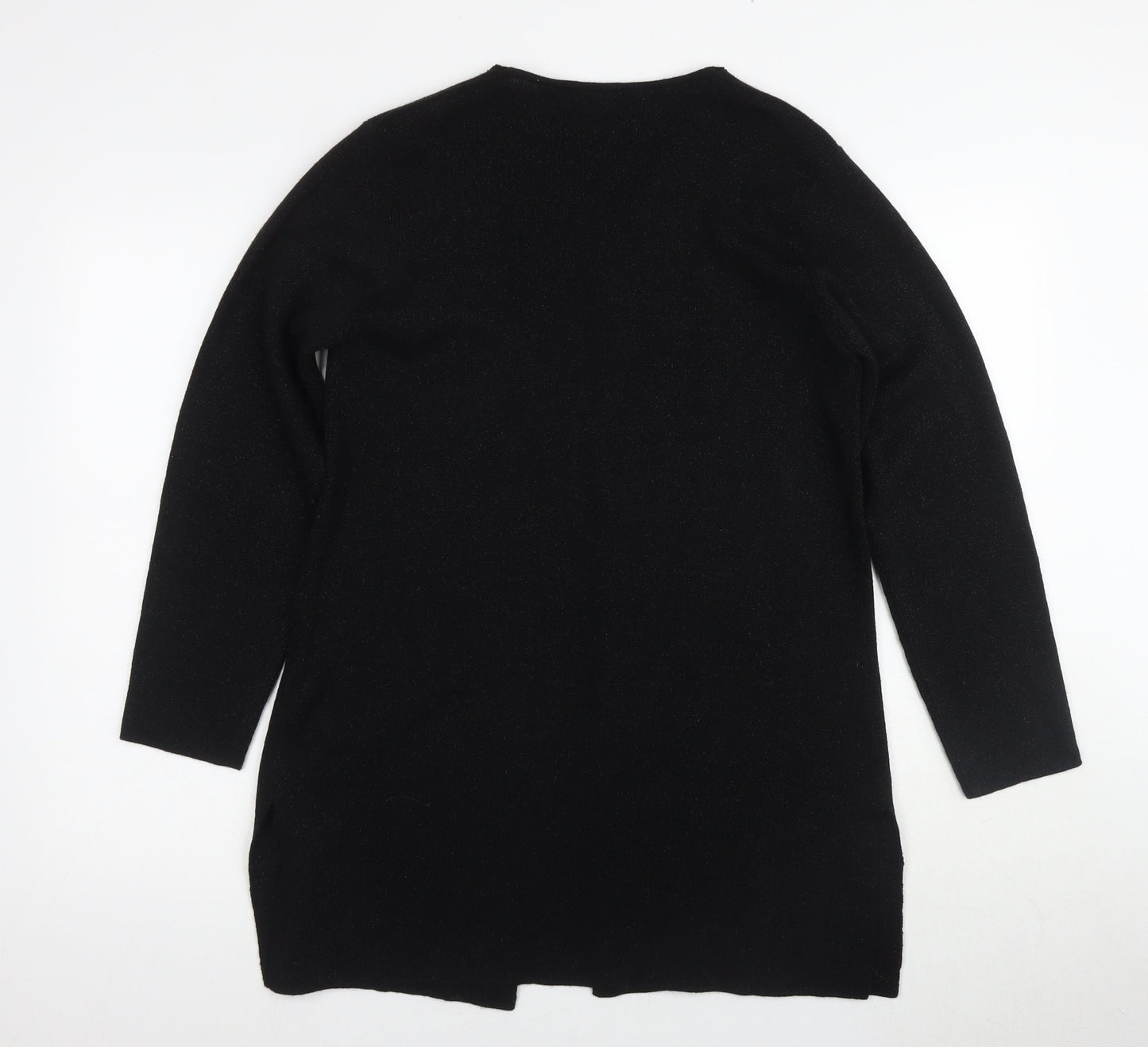 Womens UK Size 10 Marks and Spencer Black Cardigan Jumper
