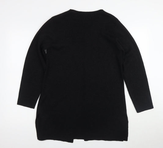 Womens UK Size 10 Marks and Spencer Black Cardigan Jumper