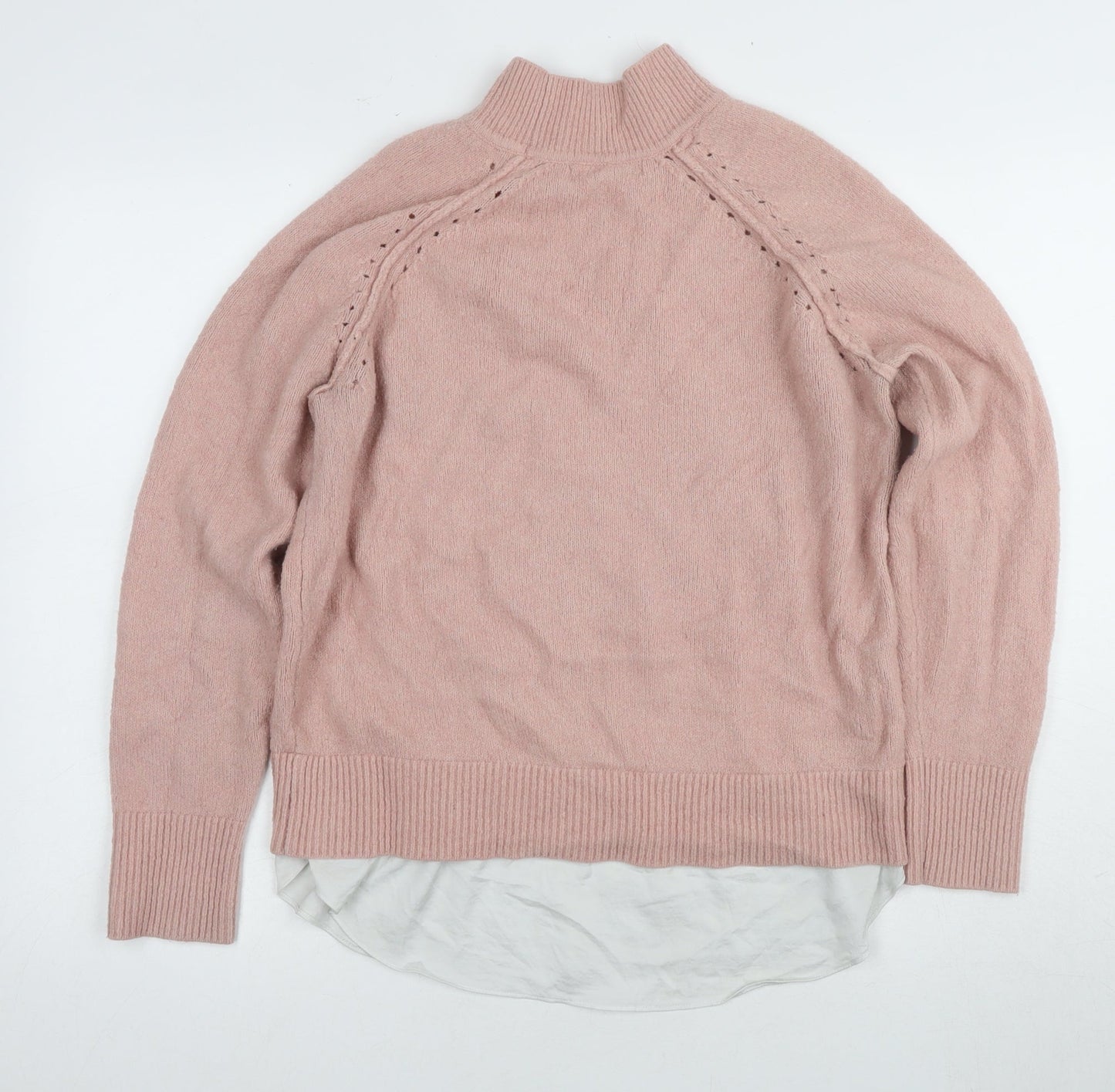 Womens UK Size 12 NEXT Pink Pullover Jumper
