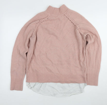 Womens UK Size 12 NEXT Pink Pullover Jumper