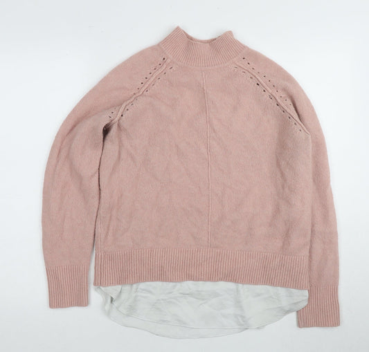 Womens UK Size 12 NEXT Pink Pullover Jumper