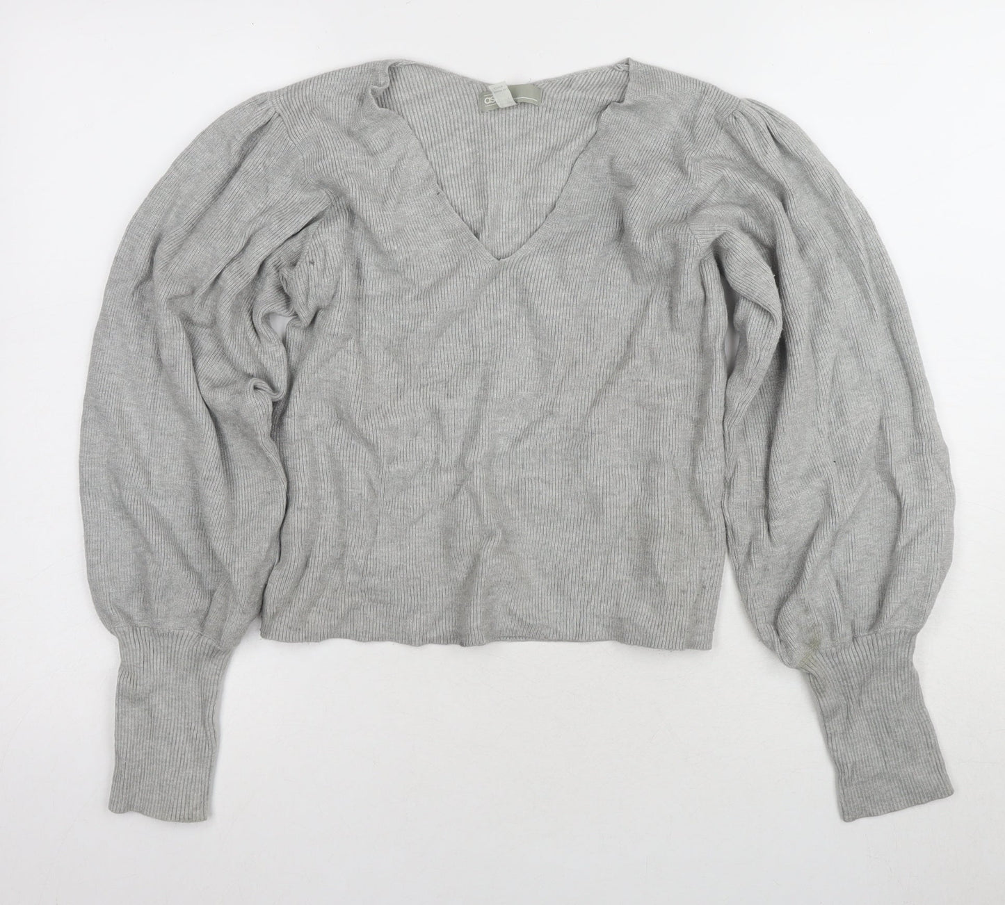 Womens UK Size 8 ASOS Grey Pullover Jumper