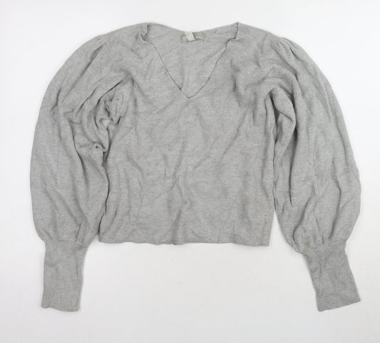 Womens UK Size 8 ASOS Grey Pullover Jumper