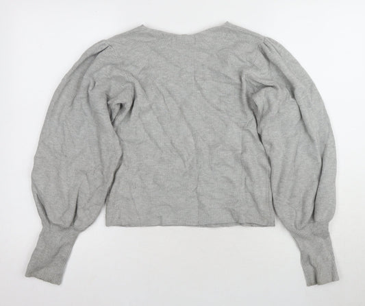 Womens UK Size 8 ASOS Grey Pullover Jumper