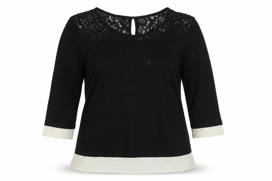 Womens UK Size 12 Marks and Spencer Black  Blouse