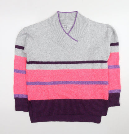 Womens UK Size S NEXT Multicoloured Pullover Jumper