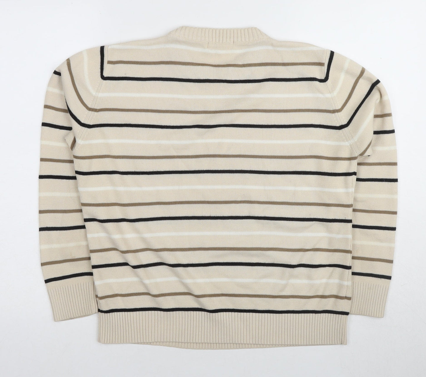 Womens UK Size 10-12 Berketex Beige Pullover Jumper