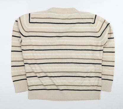 Womens UK Size 10-12 Berketex Beige Pullover Jumper
