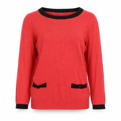 Womens UK Size 10 Wallis Red Pullover Jumper
