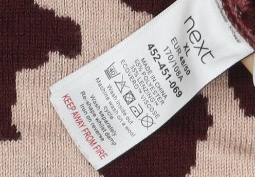 Womens UK Size 8 NEXT Multicoloured Pullover Jumper