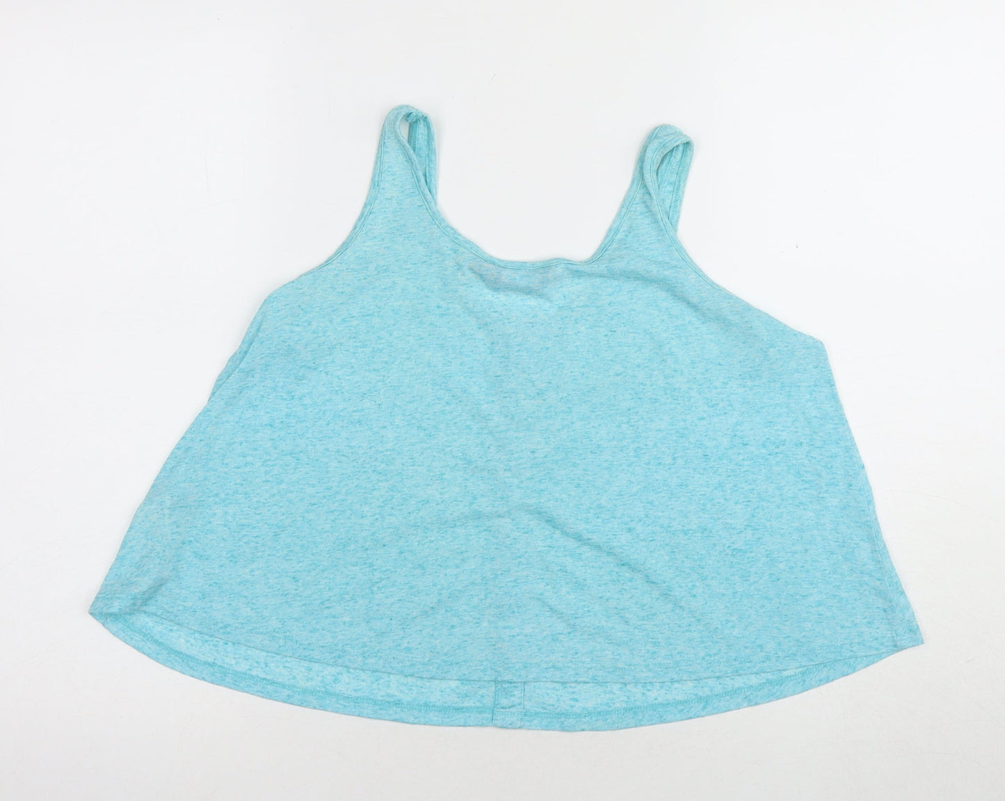 Womens UK Size S New Look Blue Basic Tank