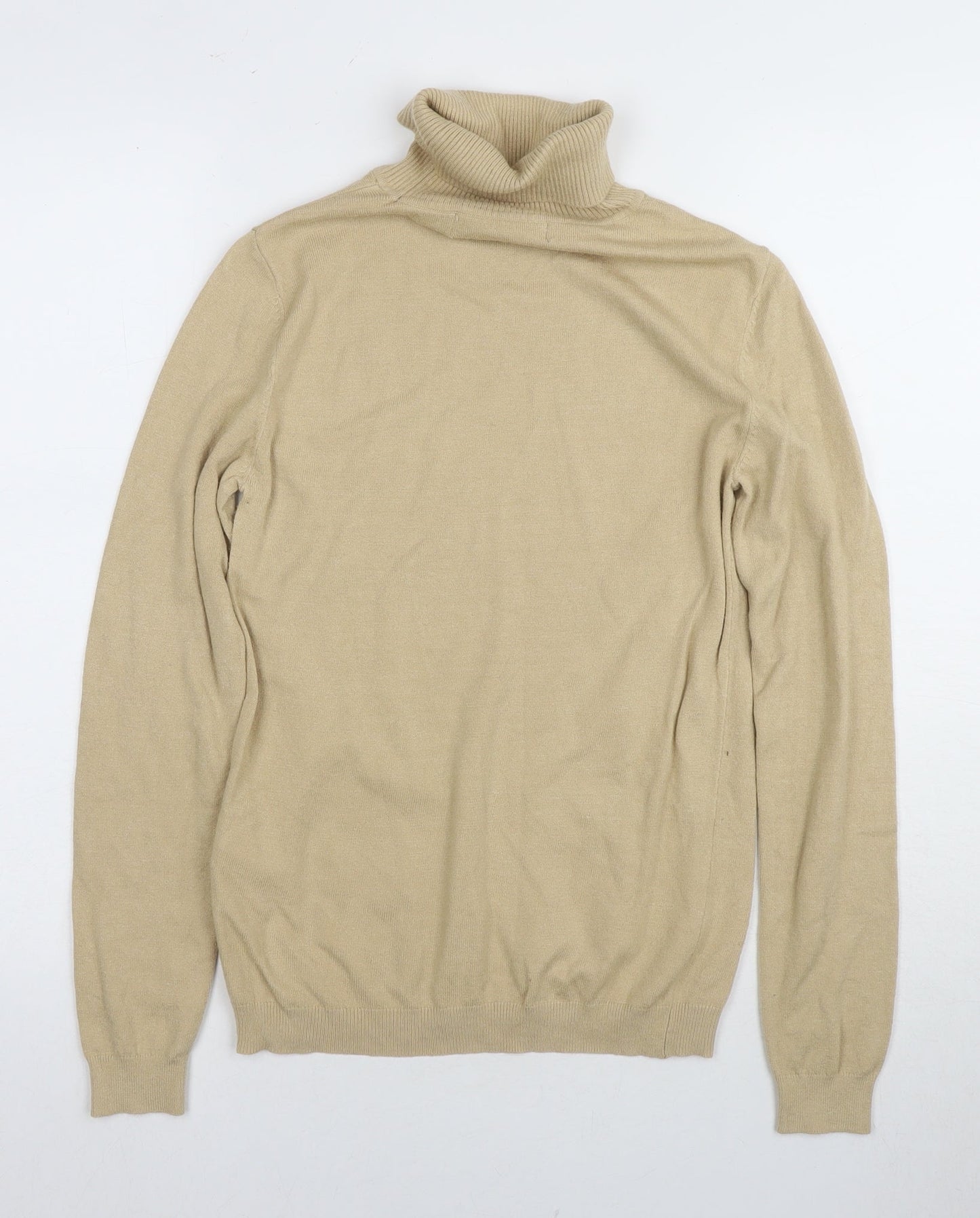 Womens UK Size M VERO MODA Beige Pullover Jumper