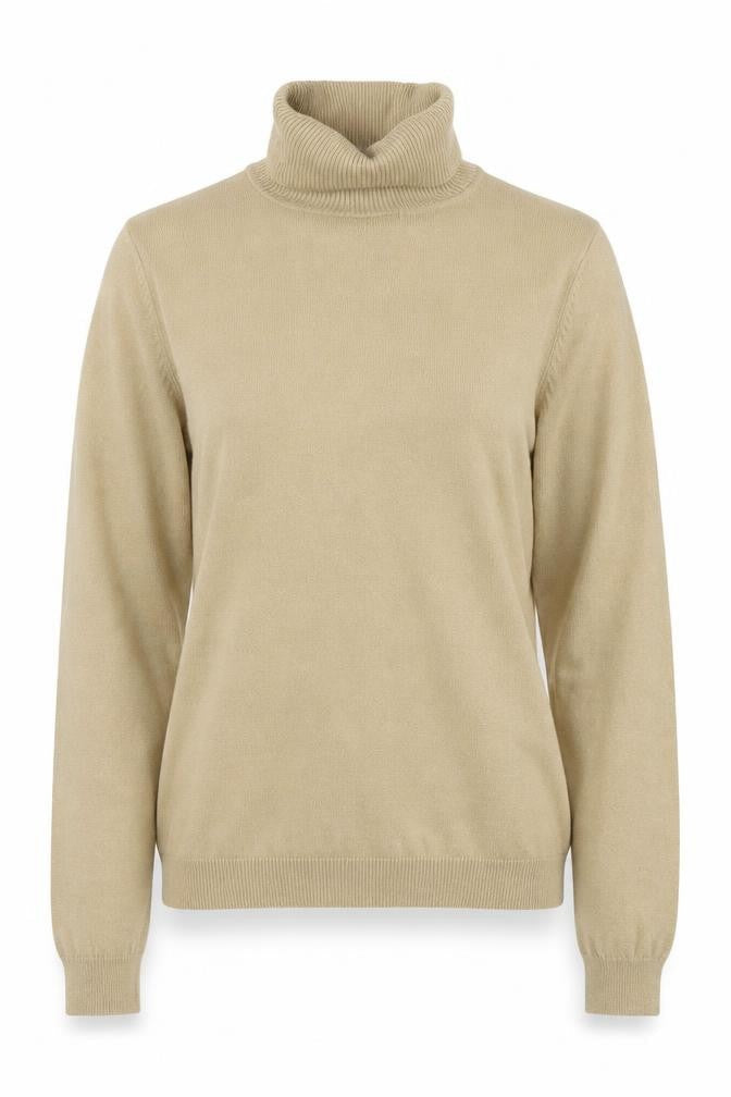 Womens UK Size M VERO MODA Beige Pullover Jumper