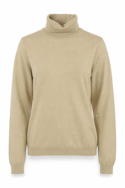 Womens UK Size M VERO MODA Beige Pullover Jumper