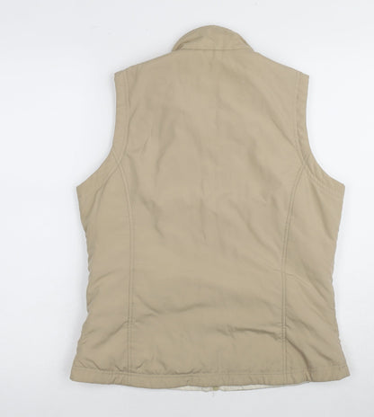 Womens UK Size 10 BHS Beige Gilet