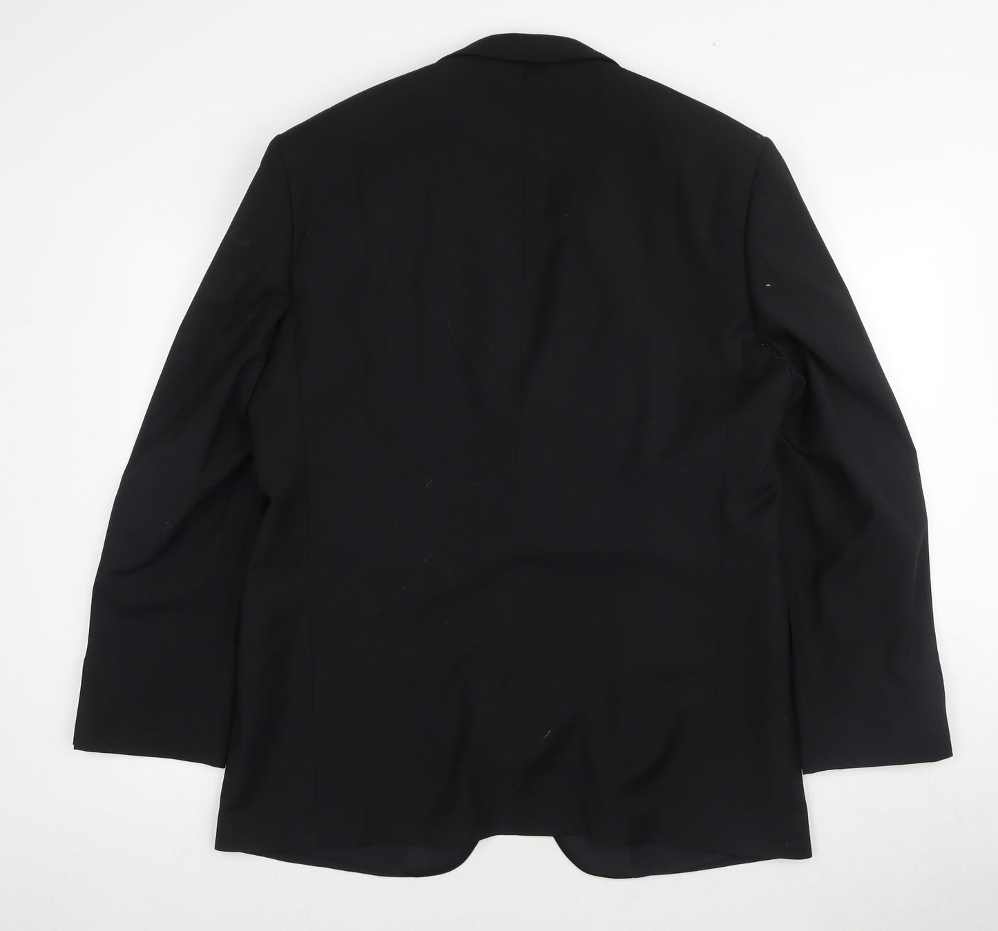 Mens UK Size 42 Marks and Spencer Regular Black Suit Tuxedo