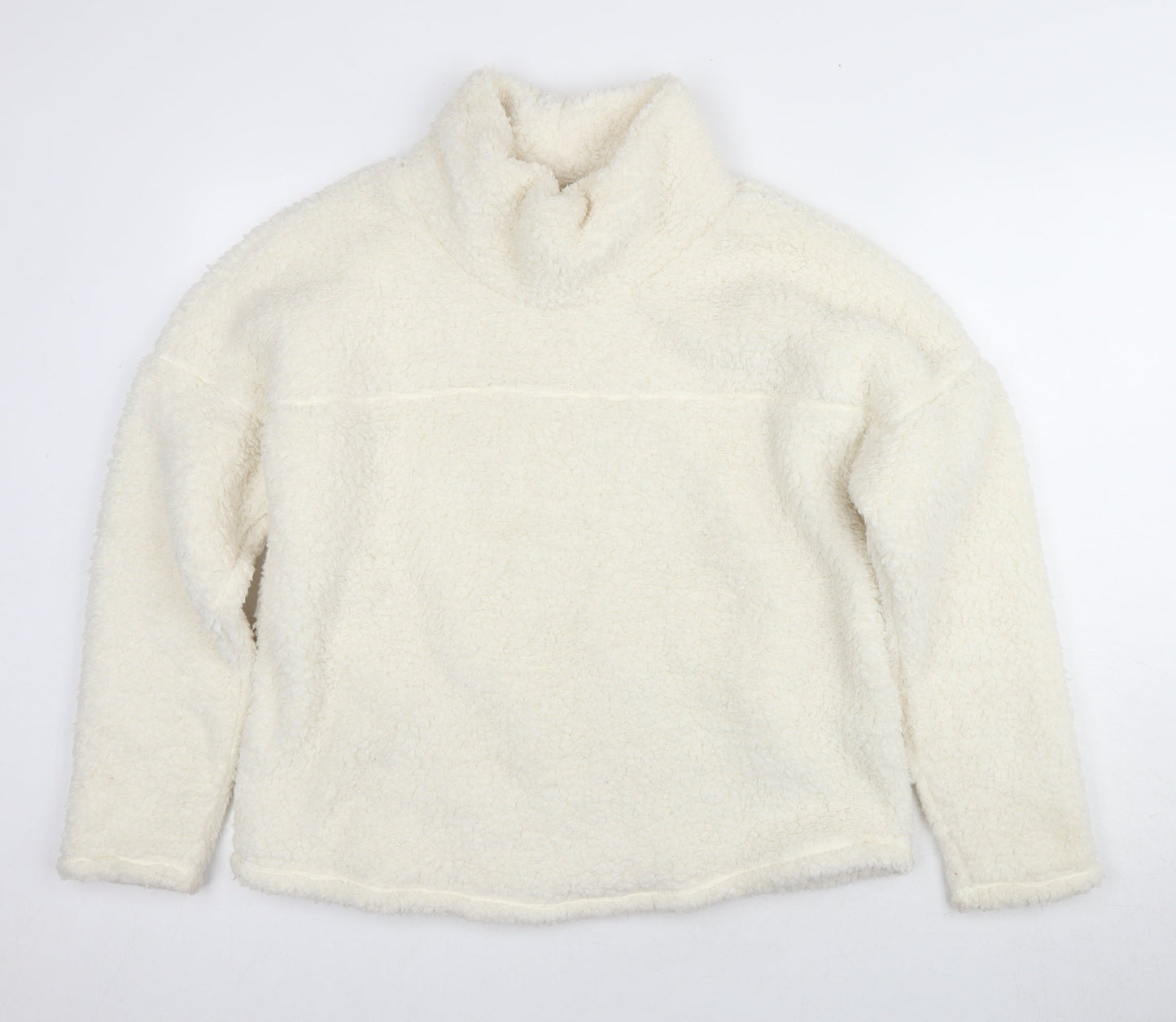 Marks and Spencer Ivory High Neck Women's Size 14 Top