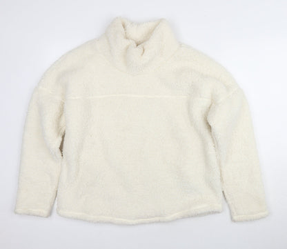 Marks and Spencer Ivory High Neck Women's Size 14 Top