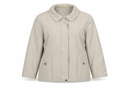 Womens UK Size S Classics Beige Basic Jacket