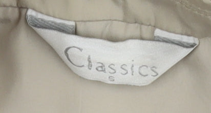 Classics Women's Beige Basic Jacket S
