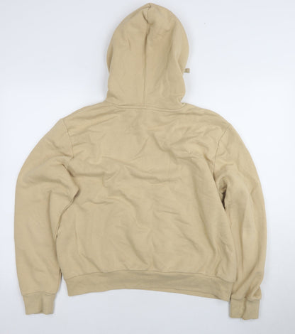 H&M Unisex Beige Pullover Hoodie L Comfortable Casual