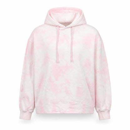 PrettyLittleThing Women's Pink Tie-Dye Pullover Hoodie Size 12