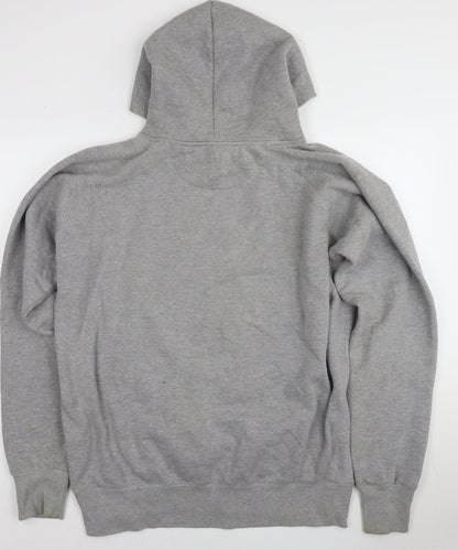 Sleeps Bros Men’s 7XL Grey Pullover Hoodie, Relaxed Fit