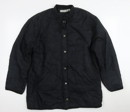 Zabaione Women's Black Quilted Jacket XL Lightweight