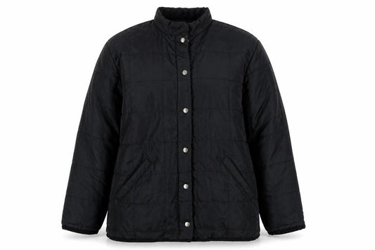 Zabaione Women's Black Quilted Jacket XL Lightweight