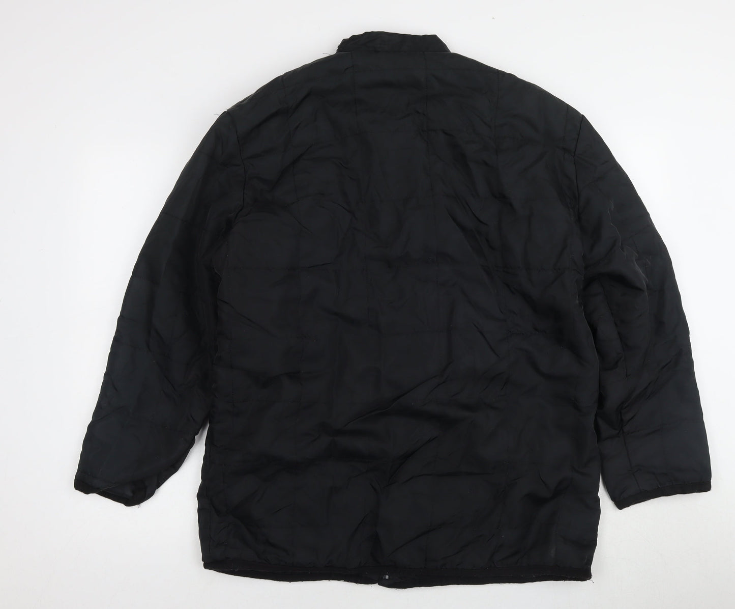 Zabaione Women's Black Quilted Jacket XL Lightweight