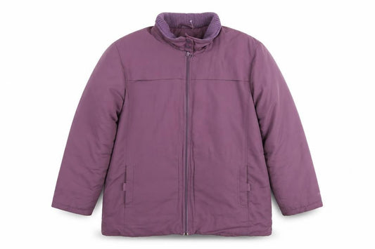 Womens UK Size S Roman Originals Purple Puffer Jacket