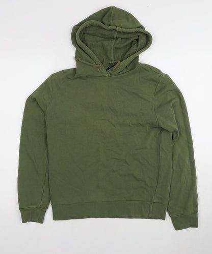 Marks and Spencer Green Unisex Hoodie, Size 8