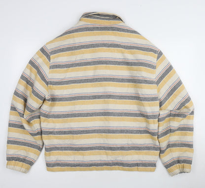 Zara Men's Multicoloured Striped Jacket XL