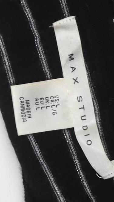 Womens UK Size 12 Max Studio Black Pullover Jumper