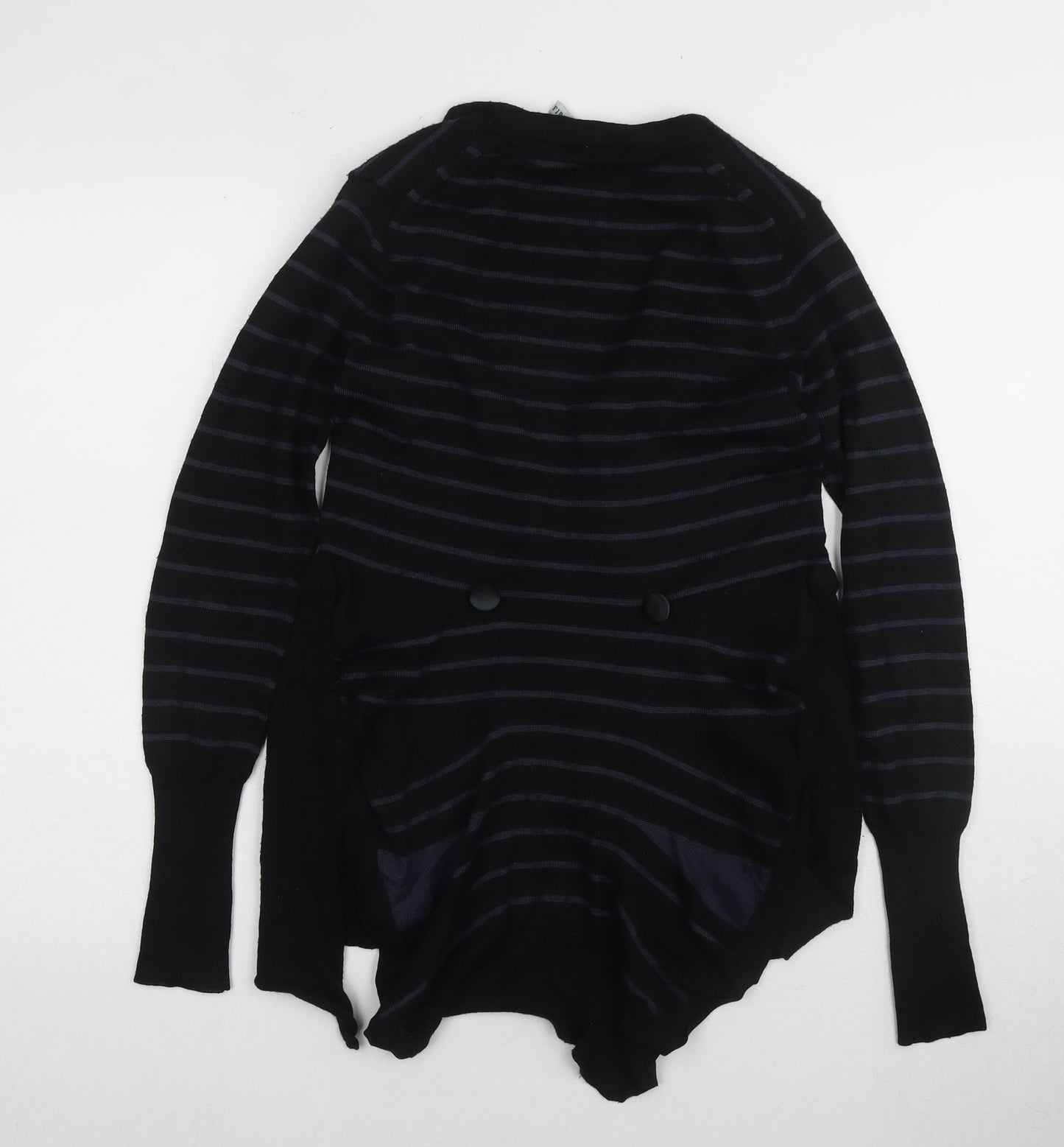 Womens UK Size XS Firetrap Black Cardigan Jumper