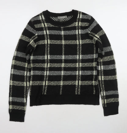 Womens UK Size XS Oasis Black Pullover Jumper