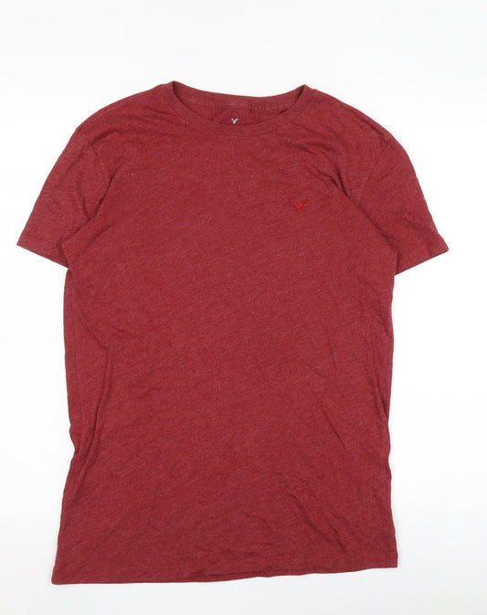 Mens UK Size XS American Eagle Red  T-Shirt