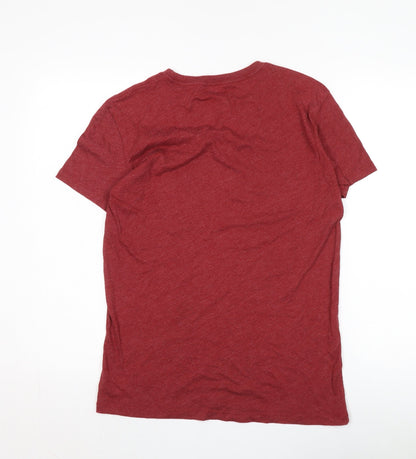 Mens UK Size XS American Eagle Red  T-Shirt