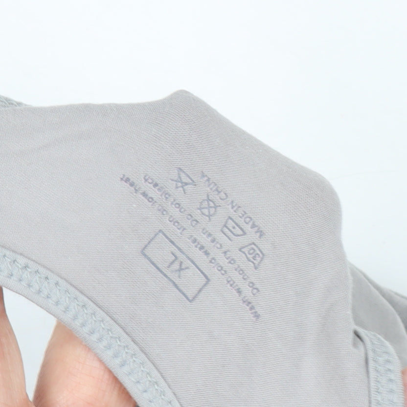 Universal Men's Grey Sleeveless T-Shirt, XL, Cotton